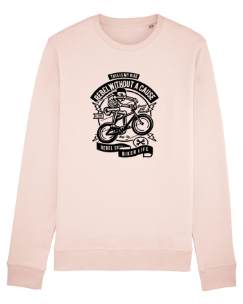 Rebel Biker Skeleton Black Candy Pink