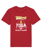YOGA Tricou mânecă scurtă Unisex Rocker