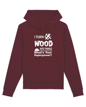 WOOD Burgundy