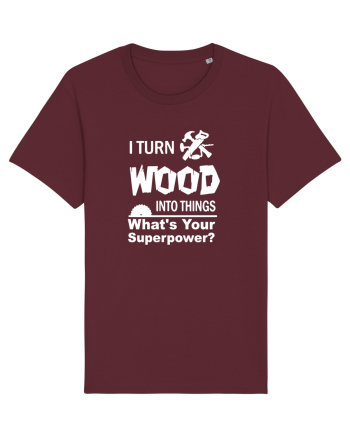 WOOD Burgundy