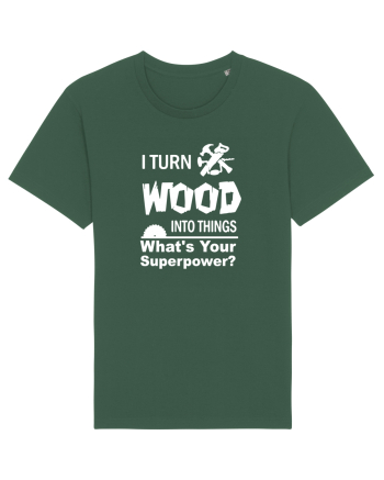 WOOD Bottle Green