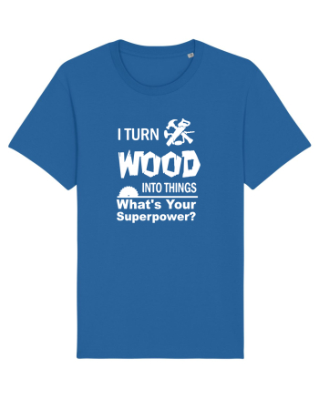 WOOD Royal Blue