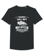 YARN Tricou mânecă scurtă guler larg Bărbat Skater
