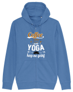 COFFEE YOGA Hanorac cu fermoar Unisex Connector