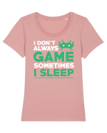 GAME Tricou mânecă scurtă guler larg fitted Damă Expresser