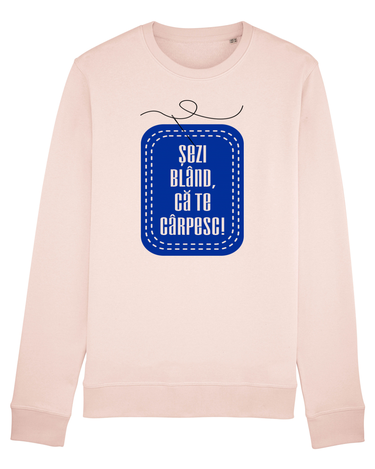 Bluză mânecă lungă Unisex Rise Candy Pink