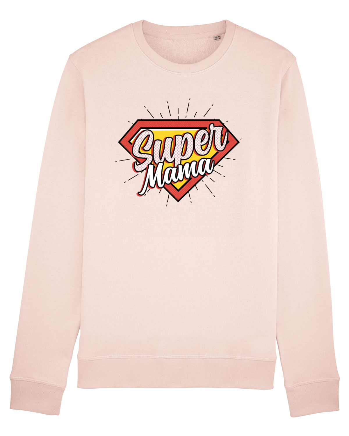 Bluză mânecă lungă Unisex Rise Candy Pink