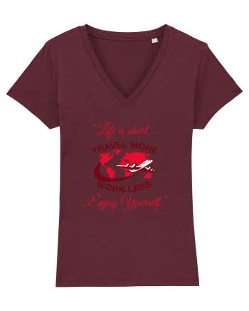 TRAVEL MORE Burgundy