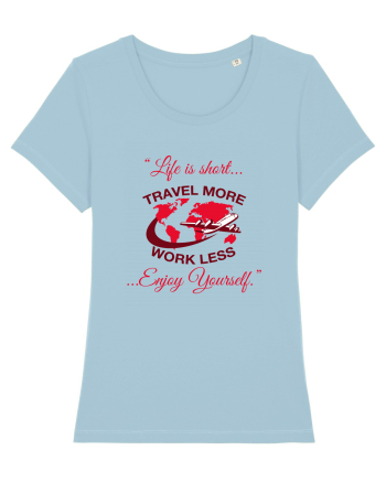 TRAVEL MORE Sky Blue