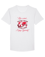 TRAVEL MORE Tricou mânecă scurtă guler larg Bărbat Skater