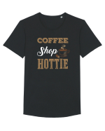 COFFEE Tricou mânecă scurtă guler larg Bărbat Skater