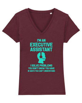 EXECUTIVE ASSISTANT Burgundy