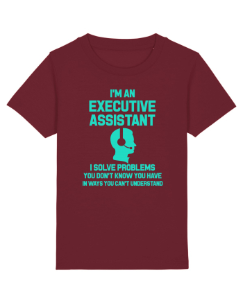 EXECUTIVE ASSISTANT Burgundy