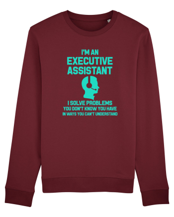 EXECUTIVE ASSISTANT Burgundy