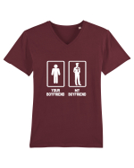 POLITIST Tricou mânecă scurtă guler V Bărbat Presenter