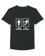 BASCHETBALIST Tricou mânecă scurtă guler larg Bărbat Skater