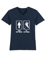 HOCHEI Tricou mânecă scurtă guler V Bărbat Presenter