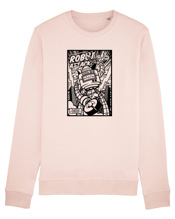Robot Attack Black Candy Pink