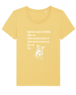 CAT Tricou mânecă scurtă guler larg fitted Damă Expresser