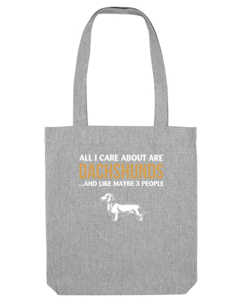 DACHSHUND Heather Grey