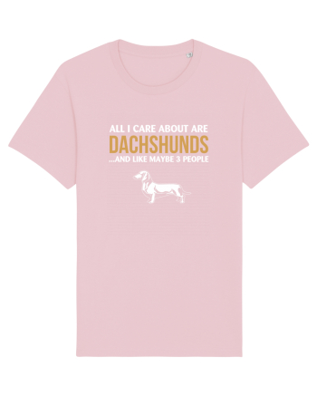 DACHSHUND Cotton Pink
