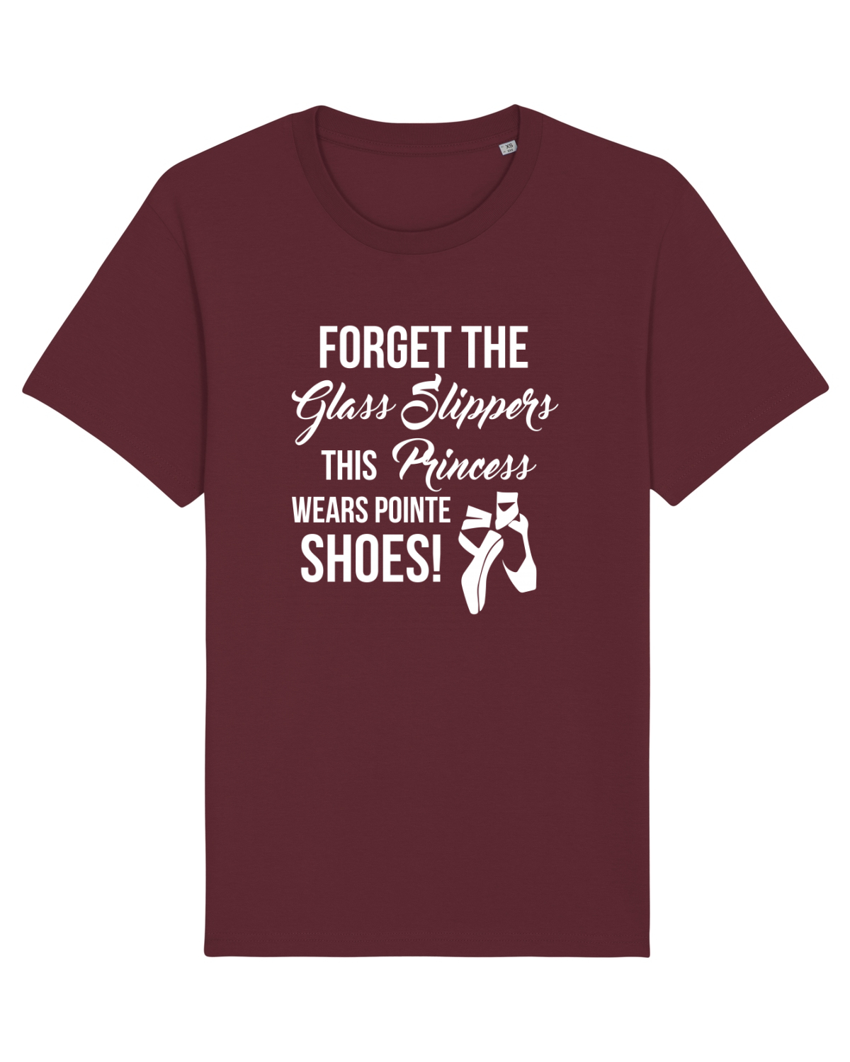 Tricou mânecă scurtă Unisex Rocker Burgundy