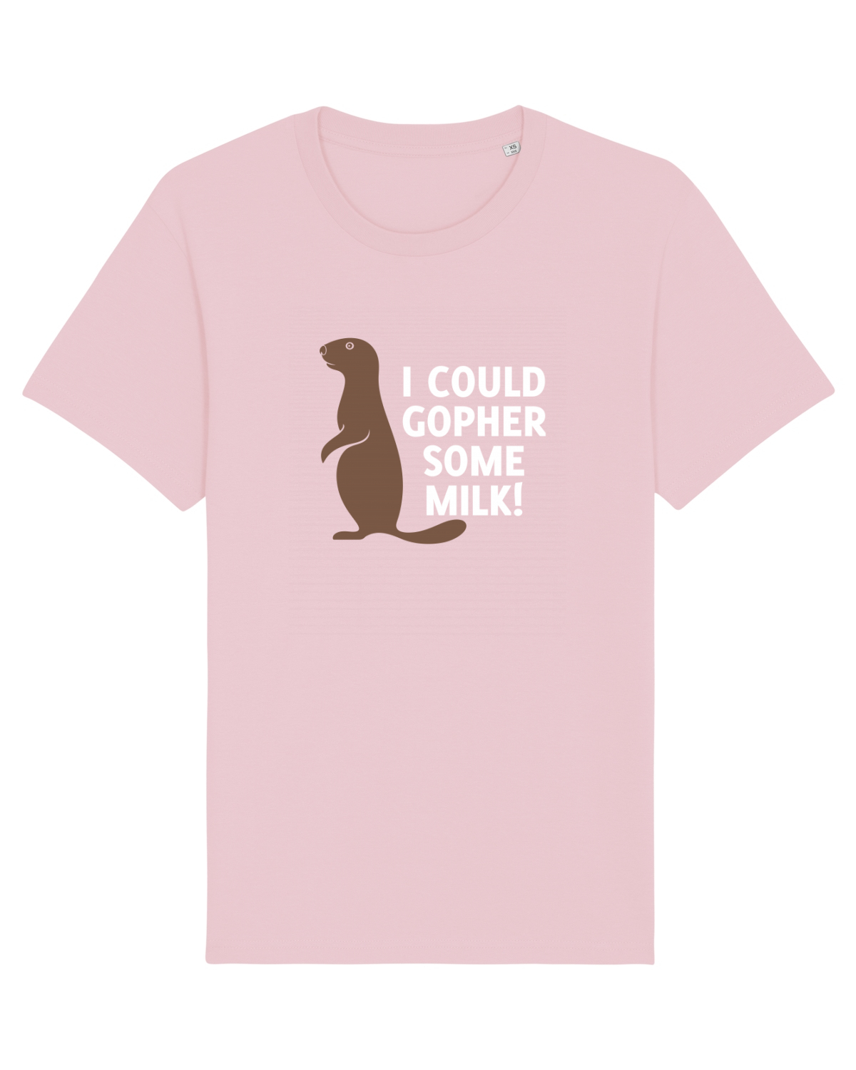 Tricou mânecă scurtă Unisex Rocker Cotton Pink