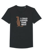 Suricata Tricou mânecă scurtă guler larg Bărbat Skater