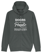 DOORS Hanorac cu fermoar Unisex Connector