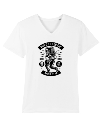 Rock Star TV Black White