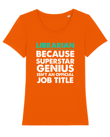 LIBRARIAN Bright Orange