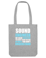 SOUND ENGINEER Sacoșă textilă