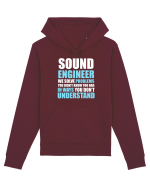 SOUND ENGINEER Hanorac Unisex Drummer