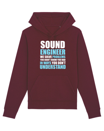 SOUND ENGINEER Burgundy