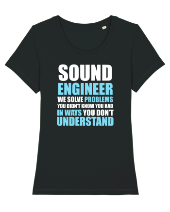 SOUND ENGINEER Black