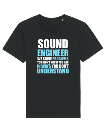 SOUND ENGINEER Black