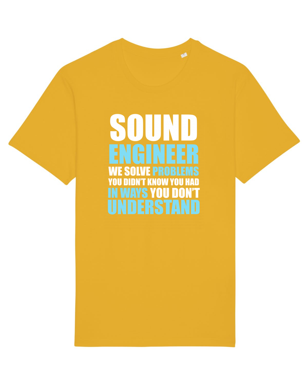 Tricou mânecă scurtă Unisex Rocker Spectra Yellow