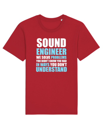 SOUND ENGINEER Red