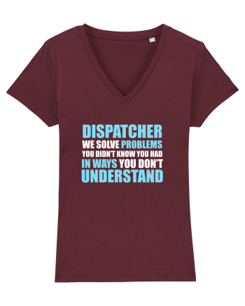 DISPATCHER Burgundy