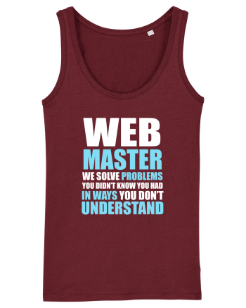 WEB MASTER Burgundy