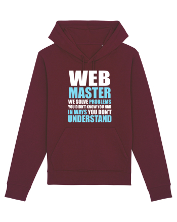 WEB MASTER Burgundy