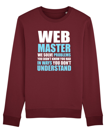WEB MASTER Burgundy