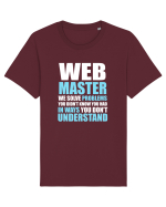 WEB MASTER Tricou mânecă scurtă Unisex Rocker