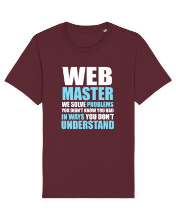 WEB MASTER Burgundy