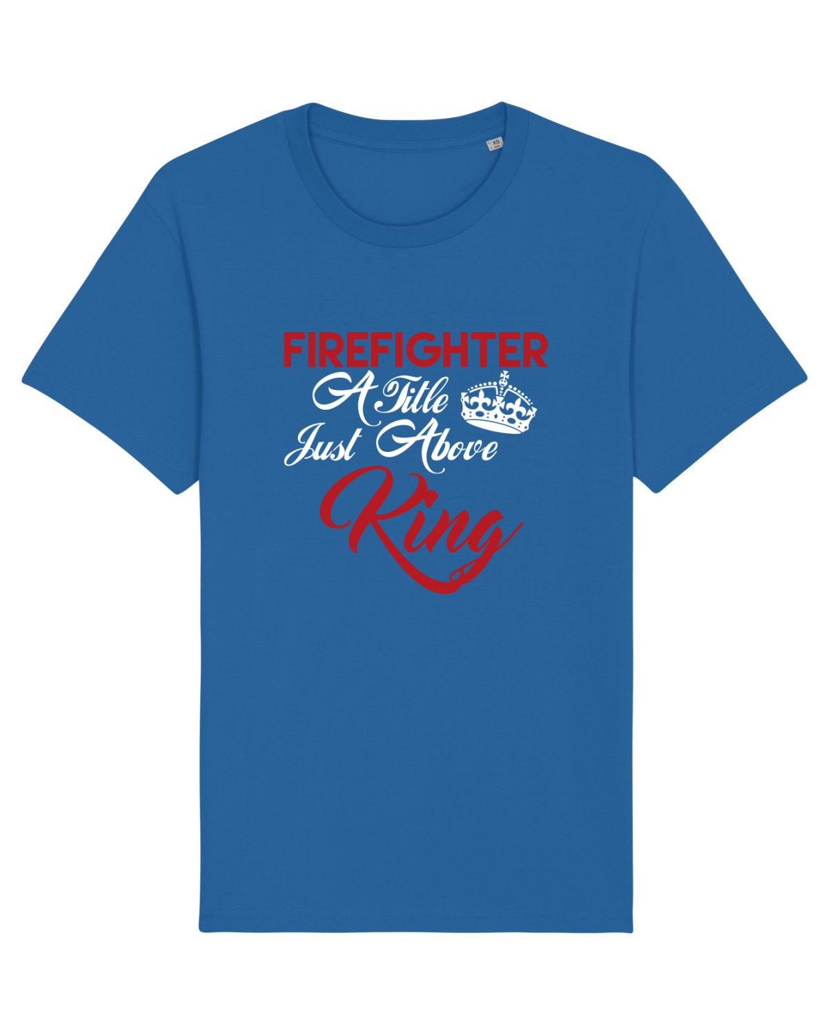 Tricou mânecă scurtă Unisex Rocker Royal Blue