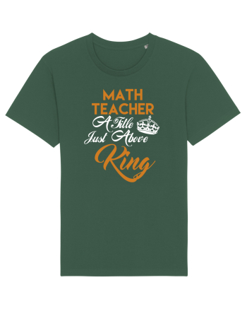 MATH TEACHER Bottle Green
