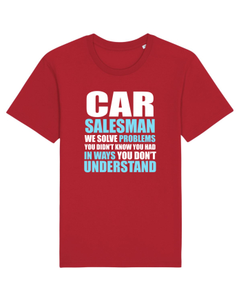 CAR SALESMAN Red