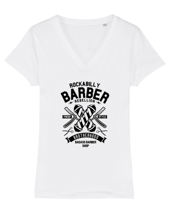 Rockabilly Barber Rebellion Black White