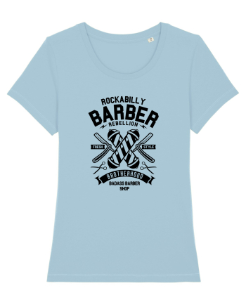 Rockabilly Barber Rebellion Black Sky Blue