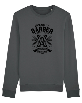 Rockabilly Barber Rebellion Black Anthracite